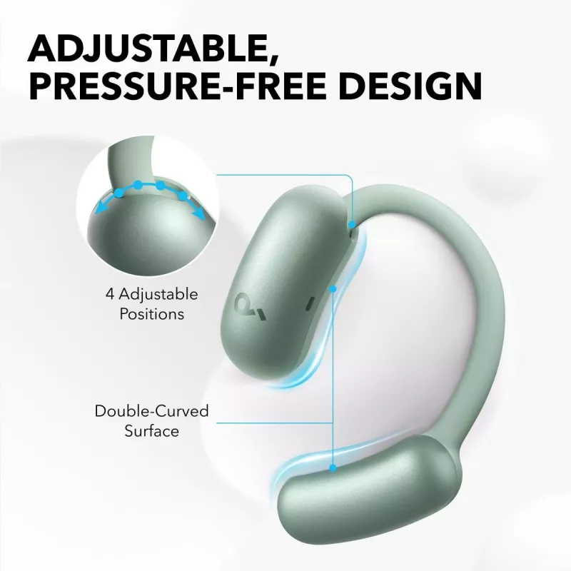 ANKER nappikuulokkeet - Soundcore Aerofit 2 - vihreä