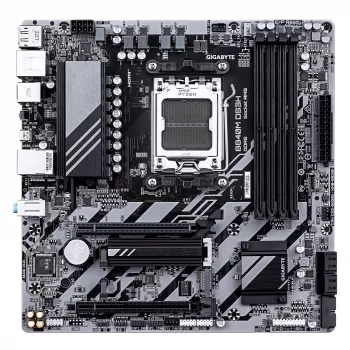 GIGABYTE B840M DS3H emolevy - AMD Ryzen 9000 -suorittimet, 8+2+2 vaihe VRM, jopa 8200 MHz DDR5, 2x PCIe 4.0 M.2, 2,5 GbE LAN, USB 3.2 Gen 1