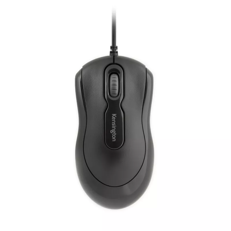 Kensington Mouse-in-a-Box EQ johdollinen hiiri, molempikätinen, optinen, USB Type-A, 1000 DPI, musta
