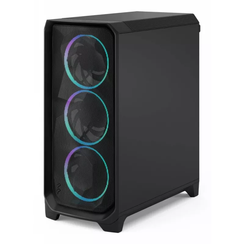 PC-kotelo Fractal Design Meshify 3 musta RGB TG Light Tint ATX