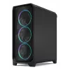 PC-kotelo Fractal Design Meshify 3 musta RGB TG Light Tint ATX