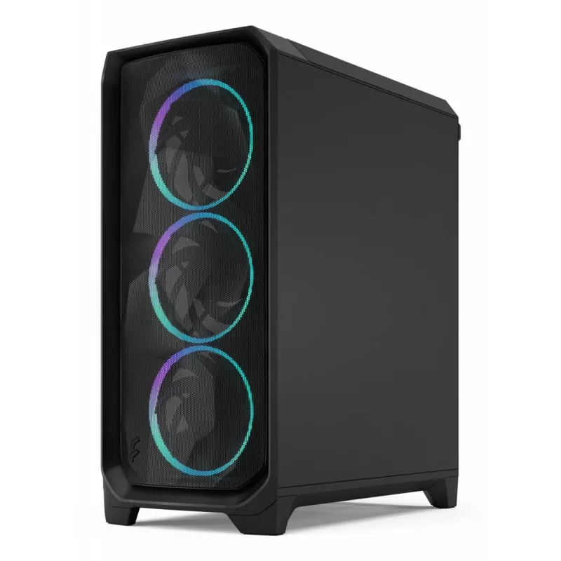 PC-kotelo Fractal Design Meshify 3 musta RGB TG Light Tint ATX