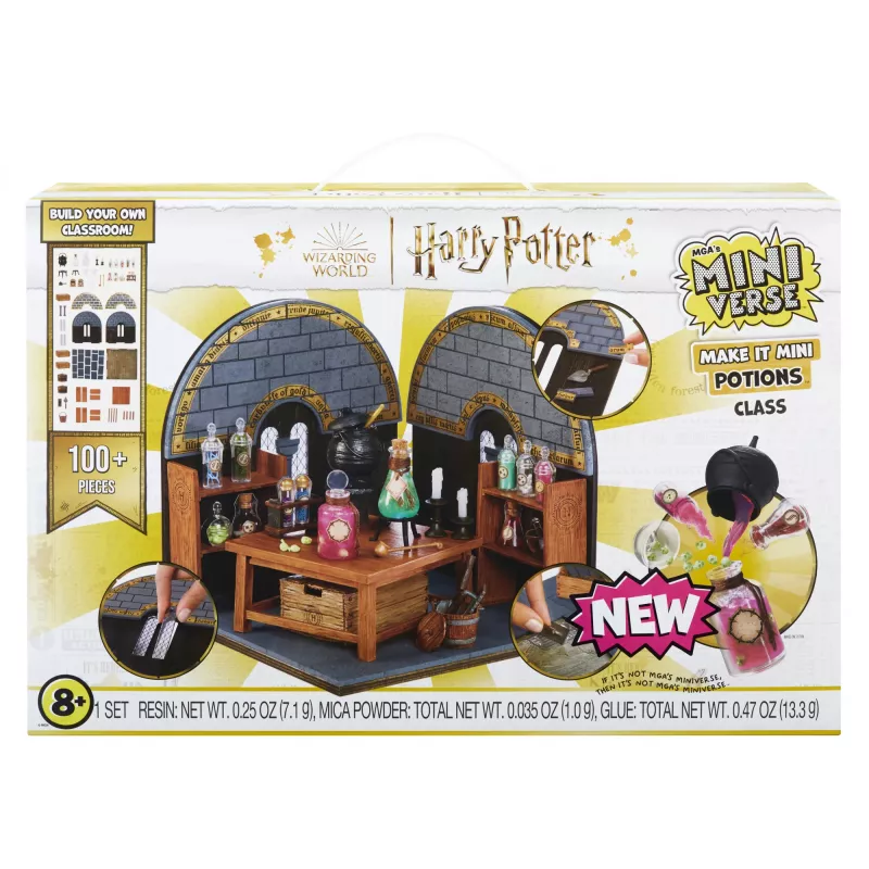 Miniverse Make It Mini Harry Potter Build It -setti, 8 vuotta, Harry Potter, monivärinen