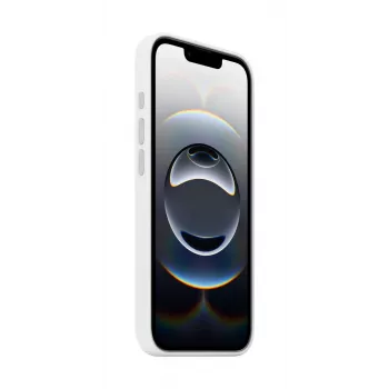 Apple silikonikuori iPhone 16e valkoinen