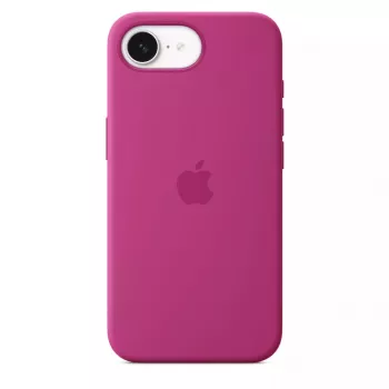 Apple silikonikuori iPhone 16e fuksia