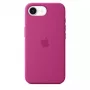 Apple silikonikuori iPhone 16e fuksia