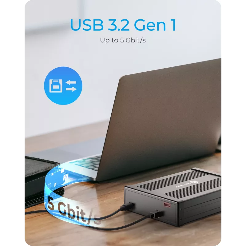 ICY BOX IB-525-U3 ODD-kotelo 13,3 cm (5,25