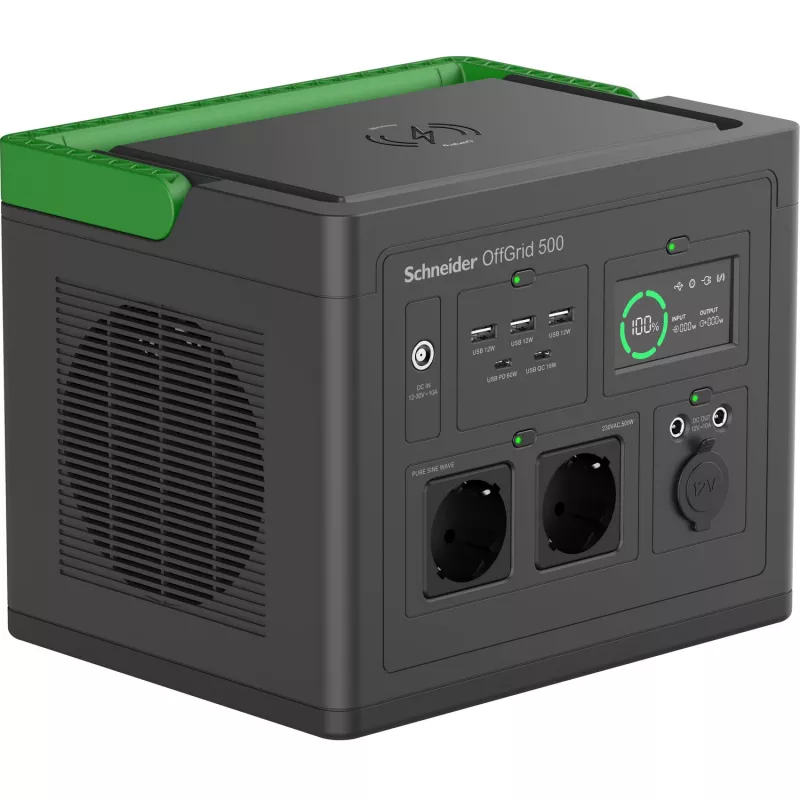 APC PPS500-GR kannettava voimalaite litiumioni (Li-Ion) 749 W 5,5 kg