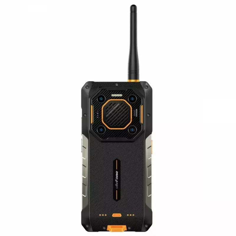 Ulefone Armor 26 Ultra 5G älypuhelin, radiopuhelin, 12GB RAM, 512GB, IP69K, musta (ilman laturia)