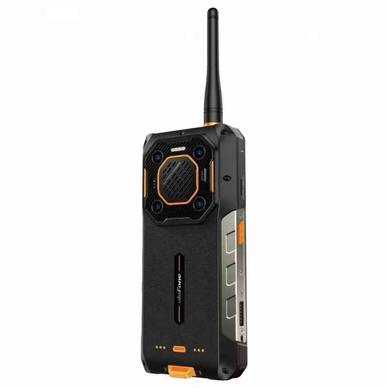 Ulefone Armor 26 Ultra 5G älypuhelin, radiopuhelin, 12GB RAM, 512GB, IP69K, musta (ilman laturia)