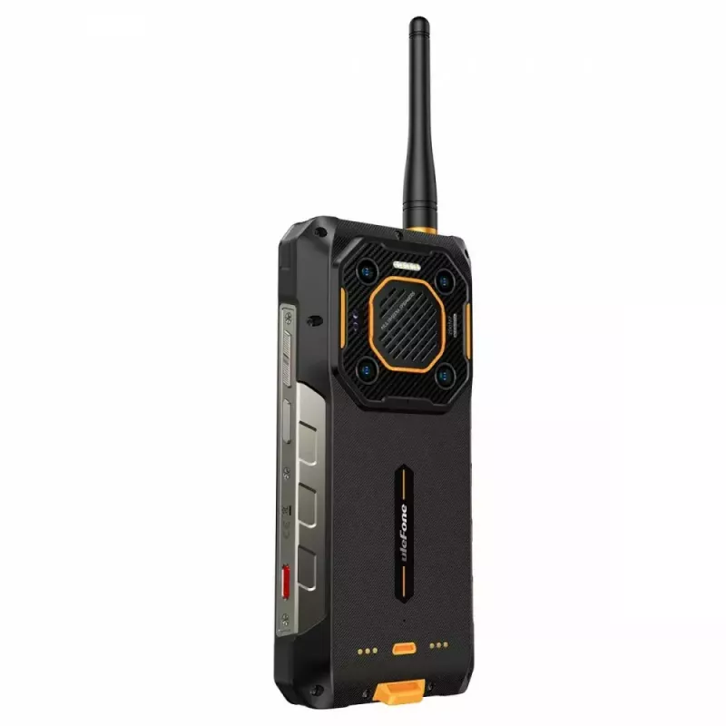 Ulefone Armor 26 Ultra 5G älypuhelin, radiopuhelin, 12GB RAM, 512GB, IP69K, musta (ilman laturia)