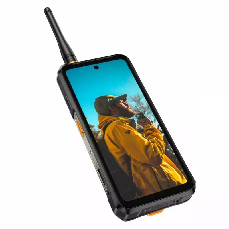 Ulefone Armor 26 Ultra 5G älypuhelin, radiopuhelin, 12GB RAM, 512GB, IP69K, musta (ilman laturia)