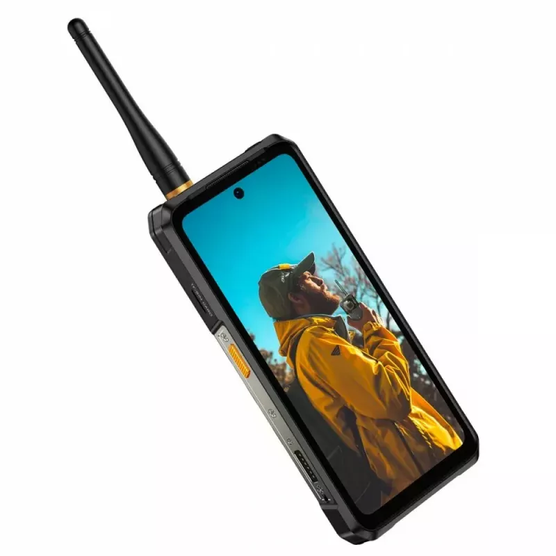 Ulefone Armor 26 Ultra 5G älypuhelin, radiopuhelin, 12GB RAM, 512GB, IP69K, musta (ilman laturia)