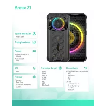 Älypuhelin UleFone Armor 21 — 6,58