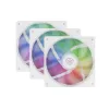 Genesis Oxal 120 ARGB kotelotuuletin, 3 kpl pakkaus, valkoinen, NGF-2266
