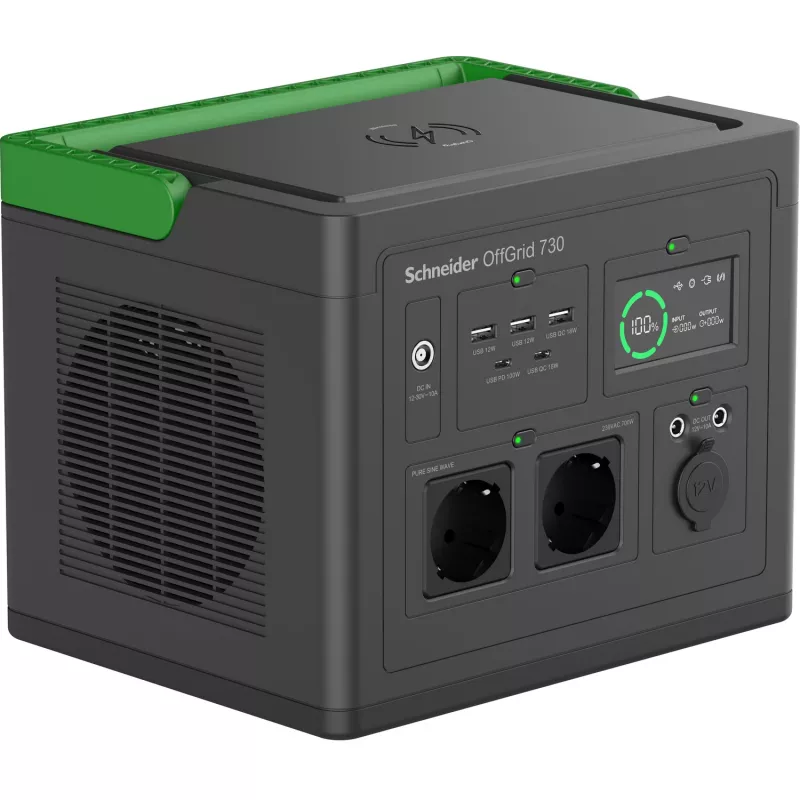 APC PPS730-GR kannettava voimalaitos litiumioni (Li-Ion) 995 W 6,4 kg