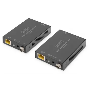 DIGITUS HDMI 2.0 -jatkosarja 70m 4K/60Hz 18 Gbps HDCP 2.2 HDR PoC