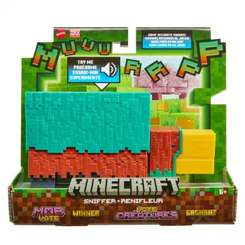 Minecraft Sniffer -toimintafiguuri pelin mukaisilla äänillä, 3,25 tuuman keräilyfiguuri