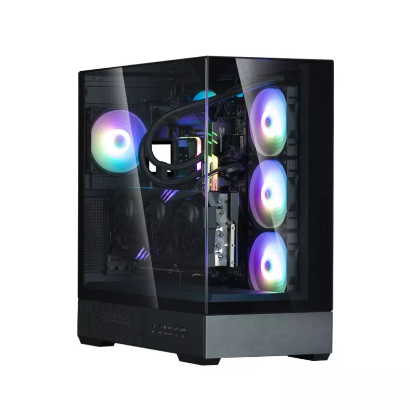 Zalman P40 Prism musta Midi Tower
