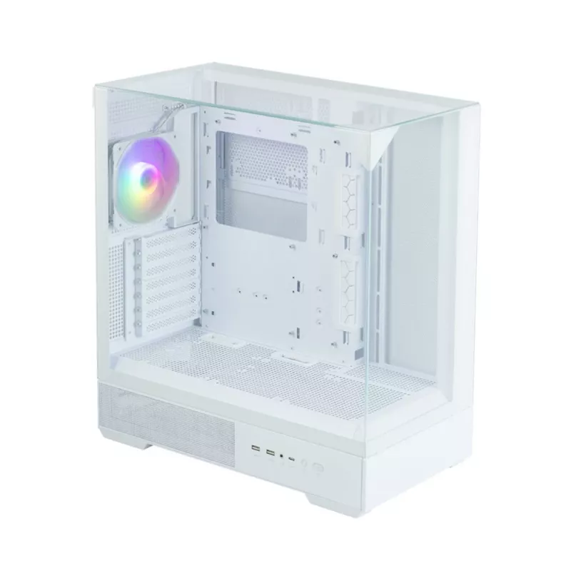 PC-kotelo Zalman P40 Prism valkoinen Midi Tower