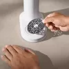 Soodavesilaite BRITA Carbonator 1046730 valkoinen — kompakti pöytähiilihapotin 2 pullolla (231×126×443 mm)