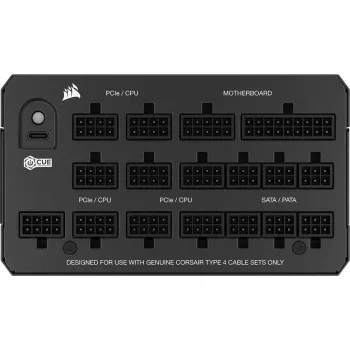 Virtalähde CORSAIR HX1200 1200 W ATX 24-pin täysmodulaarinen 80 PLUS Platinum musta 14 cm tuuletin