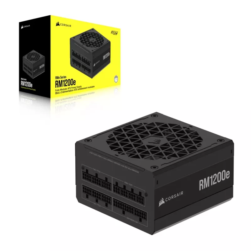 CORSAIR virtalähde – RMe-sarja RM1200e, täysmodulaarinen, hiljainen