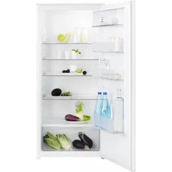 Kalusteeseen asennettava jääkaappi Electrolux LRB3AE12S — 208 l, staattinen jäähdytys, vaihdettava oven kätisyys, LED-valaistus
