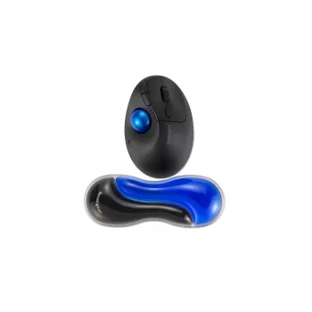 Kensington ohut Duo Gel hiiren/trackballin rannetuki – sininen, sininen, geeli, termoplastinen polyuretaani (TPU), Kiina, MIL-STD-810H Method 504.3 nesteiden aiheuttama kontaminaatio, 192 mm, 72 mm