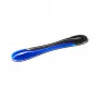 Kensington ohut Duo Gel näppäimistön rannetuki - sininen, sininen, geeli, termoplastinen polyuretaani (TPU), Kiina, MIL-STD-810H Method 504.3 nesteiden aiheuttama kontaminaatio, 490 mm, 95 mm