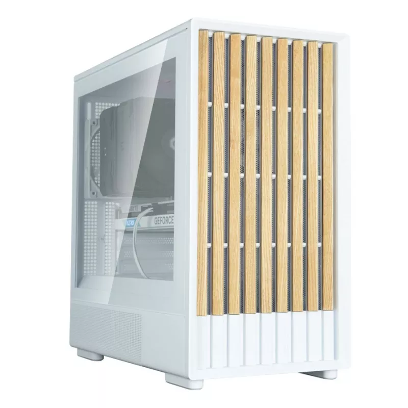 Zalman P10 NAMU WHITE tietokonekotelo Mini Tower