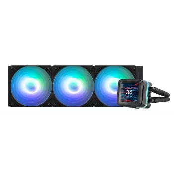 Zalman ALPHA2 DS A36 musta tietokoneen jäähdytysjärjestelmä prosessori All-in-one-nestekühler 12 cm 1 kpl