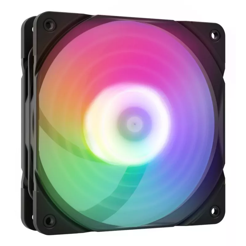 Tuuletin ZALMAN ZM-AF 120R ARGB MUSTA 120mm ARGB-valaistuksella