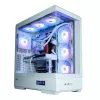 PC-kotelo Zalman P50 DS valkoinen Midi Tower