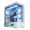 PC-kotelo Zalman P50 DS valkoinen Midi Tower
