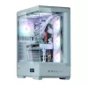 PC-kotelo Zalman P50 DS valkoinen Midi Tower