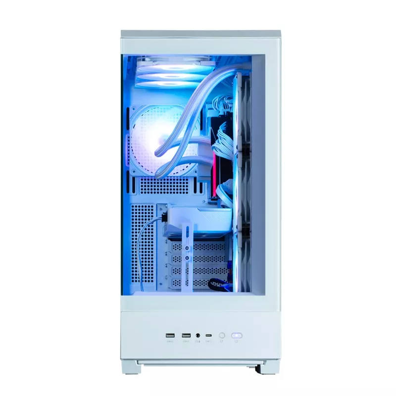 PC-kotelo Zalman P50 DS valkoinen Midi Tower