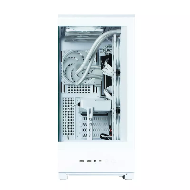 PC-kotelo Zalman P50 DS valkoinen Midi Tower