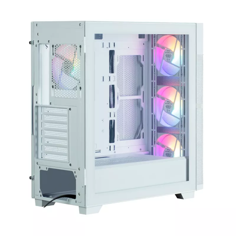 PC-kotelo Zalman S5 NEO WHITE Midi Tower