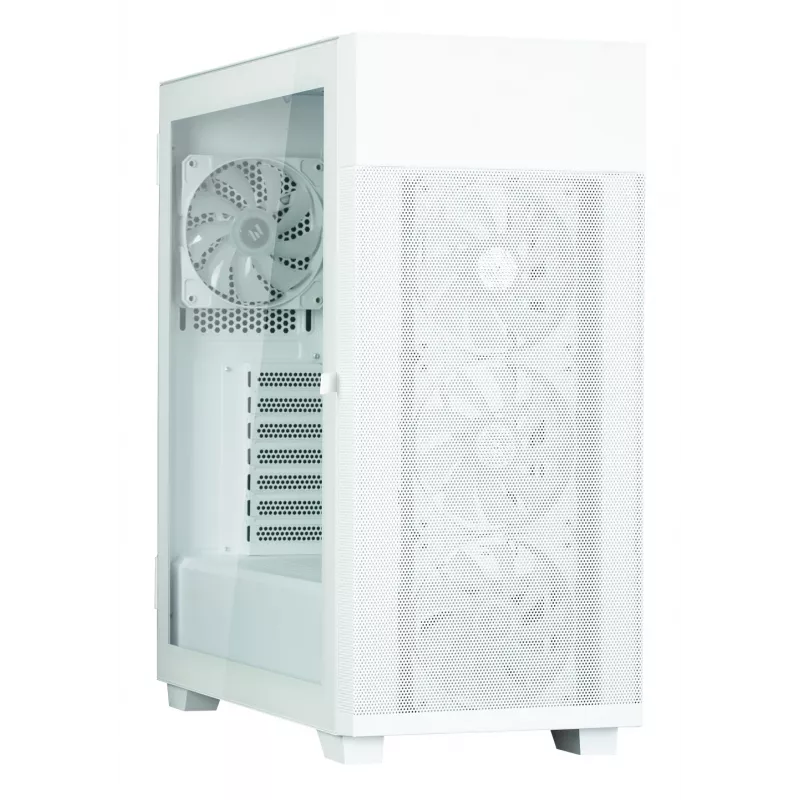 PC-kotelo Zalman S5 NEO WHITE Midi Tower