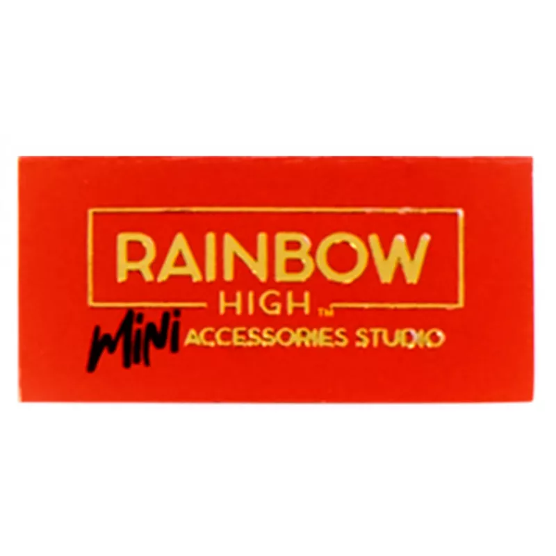 Rainbow High Accessories Studio Series 1, S valikoima PDQ-näytössä nukenkenkiä