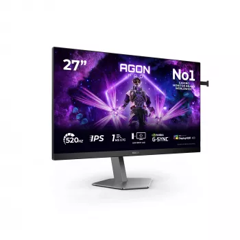 AOC G2 AG276FK tietokonenäyttö 68,6 cm (27 inch) 1920 x 1080 pikseliä Full HD LED musta, harmaa
