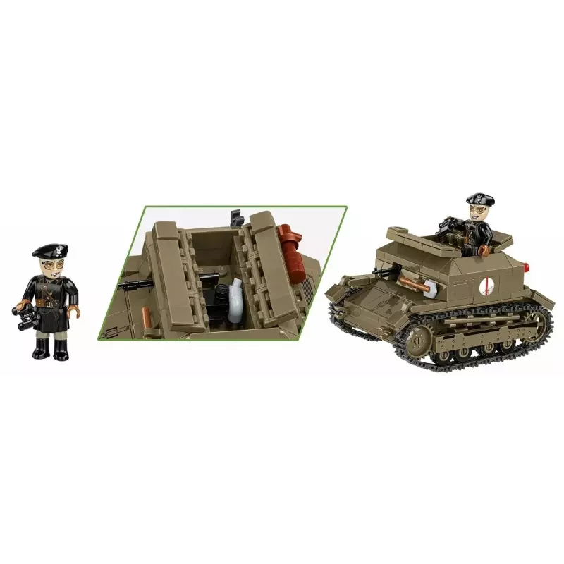 Cobi Blocks Tankette TK-3 rakennussarja – 323 osaa