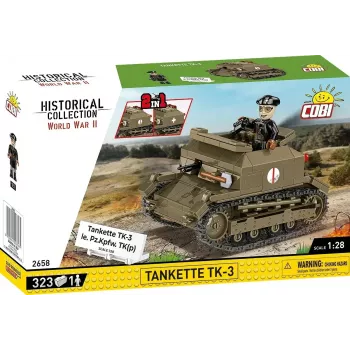Cobi Blocks Tankette TK-3 rakennussarja – 323 osaa