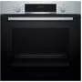 Bosch Serie 4 HBA534ES3 uuni 71 L 3400 W musta, ruostumaton teräs