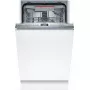 Kalusteisiin asennettava astianpesukone Bosch Serie 4 SPV4HMX49E – Slimline 45 cm, 10 astiastoa, 44 dB, 6 ohjelmaa