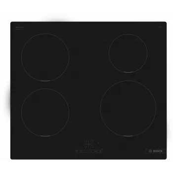 Bosch Serie 4 PUE611BB5E keittotaso musta kalusteisiin asennettava 60 cm vyöhykeinduktio keittotaso 4 vyöhykettä