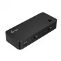 i-tec universaali KVM-keskitin 2x USB-C 2x USB-A 3.0 5000 Mbit/s musta