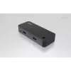 i-tec universaali KVM-keskitin 2x USB-C 2x USB-A 3.0 5000 Mbit/s musta