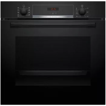 Kalusteisiin asennettava sähköuuni Bosch Serie 4 HBA514BB3 — 71 l, hydrolyyttinen puhdistus, kosketusohjaus, A+